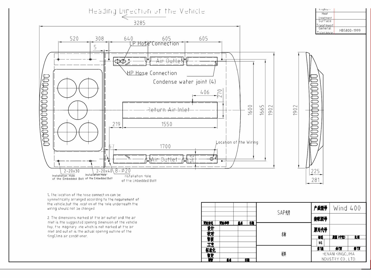 Bus Air Conditioner Design