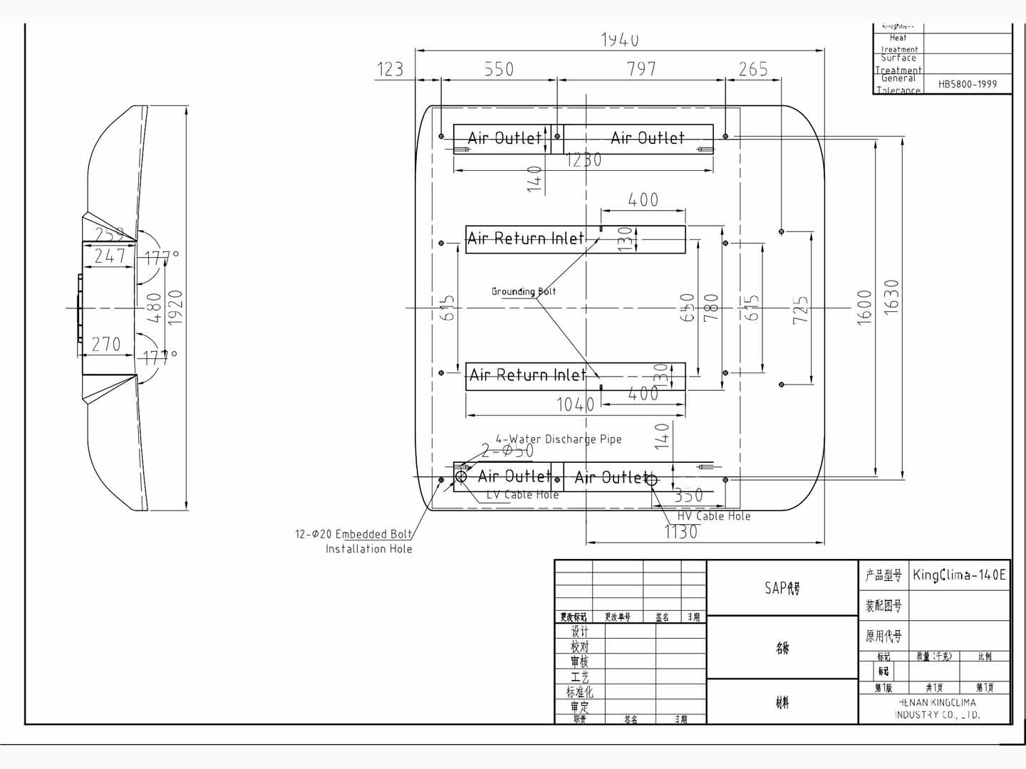 Electric Bus Air Conditioner Factory