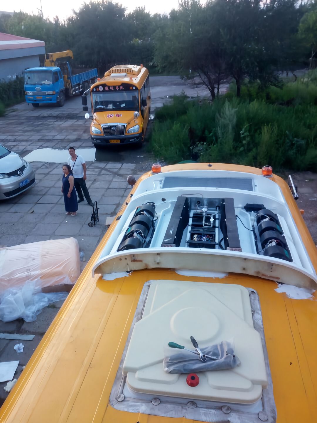 SNVI Minibus Air Conditioning