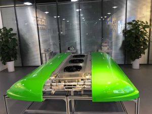 Shuttle bus air conditioning