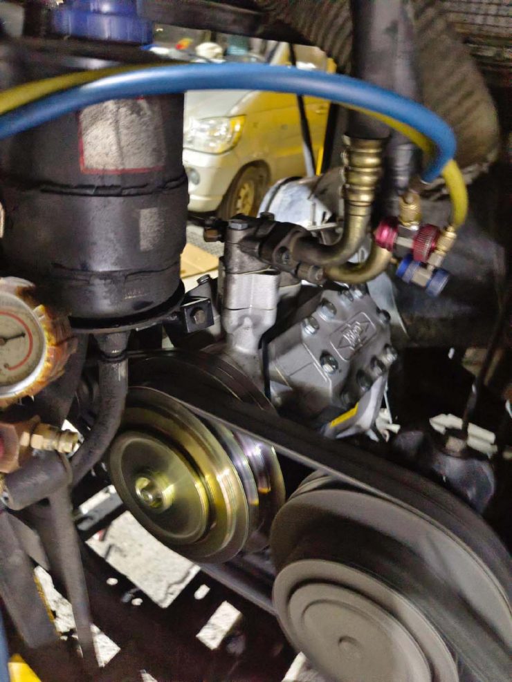 Bus AC compressor problems