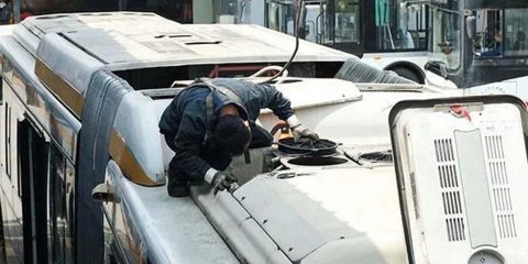 Bus AC electrical issues