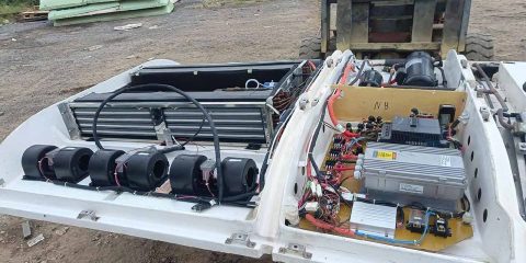 Bus AC hissing noise