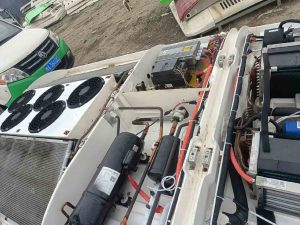 Bus AC refrigerant leak