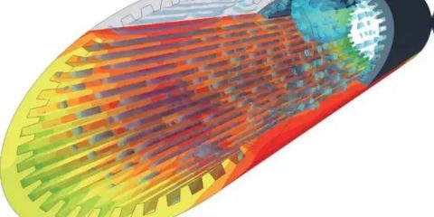 Bus air conditioner fan motor selection